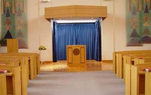 Camstage solves crematorium's curtain problem