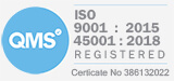 Camstage ISO 9001:2015 - 45001:2018