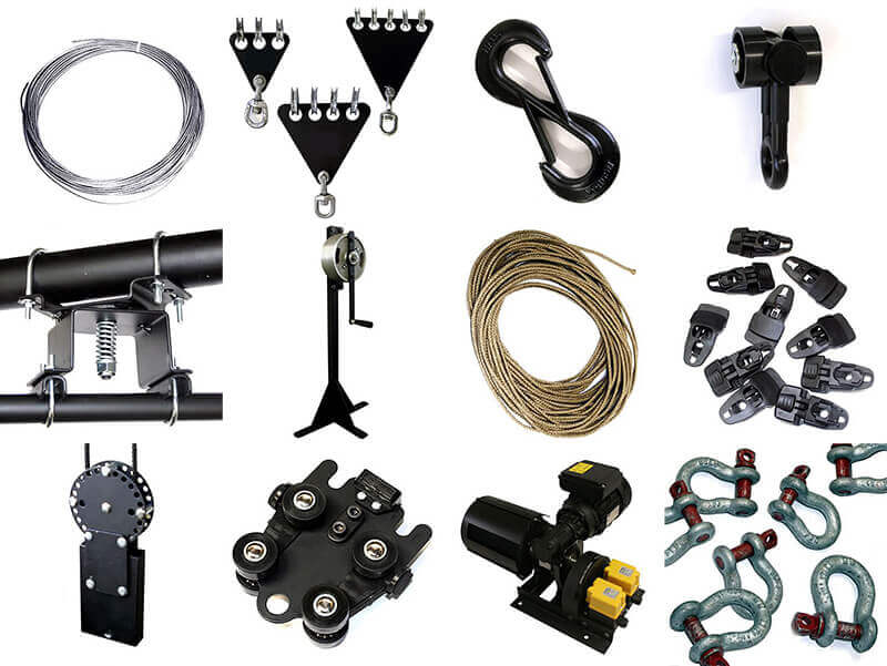 Theatre & stage equipment spare parts