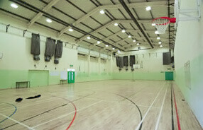 Gymnasiums need acoustic treatment