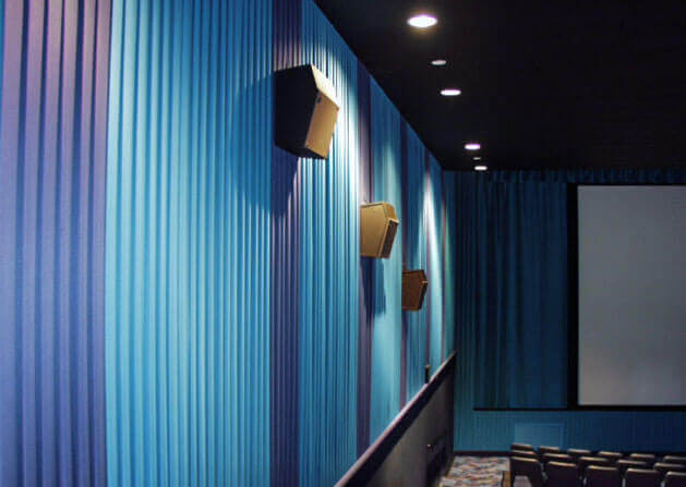 Wall Pleating in Cinema