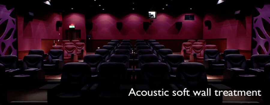 Acoustic soft wall treatment