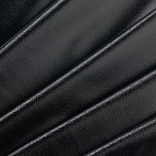 PVC Leather Grain Black