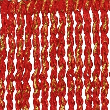 String Drape Red/Gold 